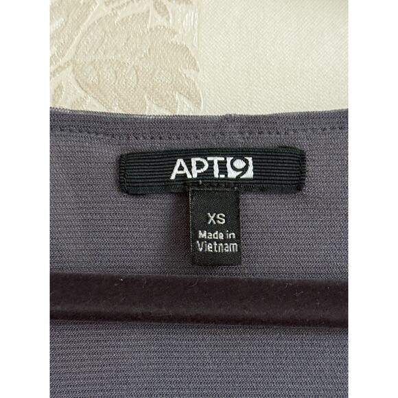 Vtg Y2K APT. 9 Sz XS Mesh‎ Floral Ruched Top Sheer Stretch Blouse - Picture 5 of 8